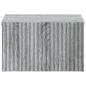 Preview: Wandmontierter Nachttisch Graues Sonoma 33 x 34,5 x 20 cm