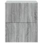 Preview: Wandmontierter Nachttisch Sonoma-Grau 33 x 34,5 x 40 cm