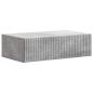 Preview: Wandmontierter Beistelltisch 59 x 34,5 x 17 cm Holzwerkstoff