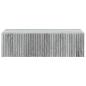 Preview: Wandmontierter Beistelltisch 59 x 34,5 x 17 cm Holzwerkstoff