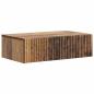 Preview: Wandmontierter Beistelltisch 59 x 34,5 x 17 cm Holzwerkstoff