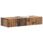 Preview: Wandmontierter Beistelltisch 87,5 x 34,5 x 17 cm Holzwerkstoff