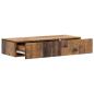 Preview: Wandmontierter Beistelltisch 87,5 x 34,5 x 17 cm Holzwerkstoff