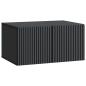 Preview: Wandmontierter TV-Schrank 59,5 x 41 x 30 cm Schwarz