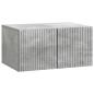 Preview: Wandmontierter TV-Schrank 59,5 x 41 x 30 cm Betongrau