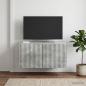 Preview: Wandmontierter TV-Schrank 59,5 x 41 x 30 cm Betongrau