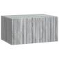Preview: Wandmontierter TV-Schrank 59,5 x 41 x 30 cm Sonoma-Grau