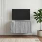 Preview: Wandmontierter TV-Schrank 59,5 x 41 x 30 cm Sonoma-Grau