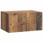 Preview: Wandmontierter TV-Schrank 59,5 x 41 x 30 cm Altholz
