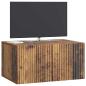 Preview: Wandmontierter TV-Schrank 59,5 x 41 x 30 cm Altholz