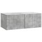 Preview: Wandmontierter TV-Schrank 78,5 x 41 x 30 cm Betongrau