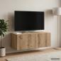 Preview: Wandmontierter TV-Schrank 78,5 x 41 x 30 cm Artisan-Eiche
