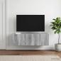 Preview: ARDEBO.de - Wandmontierter TV-Schrank 98 x 41 x 30 cm Sonoma-Grau