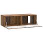 Preview: Wandmontierter TV-Schrank 98 x 41 x 30 cm Altholz Holzwerkstoff