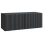 Preview: Wandmontierter TV-Schrank 78,5 x 31 x 30 cm Schwarz