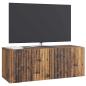 Preview: Wandmontierter TV-Schrank 78,5 x 31 x 30 cm Altholz