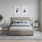 Preview: Wandmontierter Nachttisch 2 Stk. Betongrau 34,5 x 33 x 20 cm