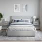 Preview: ARDEBO.de - Wandmontierter Nachttisch 2 Stk. Sonoma-Grau 34,5 x 33 x 20 cm