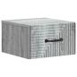 Preview: Wandmontierter Nachttisch 2 Stk. Sonoma-Grau 34,5 x 33 x 20 cm
