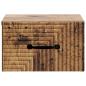 Preview: Wandmontierter Nachttisch Altholz 34,5 x 33 x 20 cm