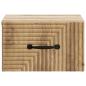 Preview: Wandmontierter Nachttisch Artisan-Eiche 34,5 x 33 x 20 cm