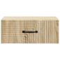 Preview: Wandmontierter Nachttisch Sonoma-Eiche 49 x 34,5 x 20 cm