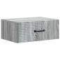 Preview: Wandmontierter Nachttisch Graues Sonoma 49 x 34,5 x 20 cm