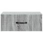 Preview: Wandmontierter Nachttisch Graues Sonoma 49 x 34,5 x 20 cm