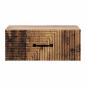 Preview: Wandmontierter Nachttisch Altholz 49 x 34,5 x 20 cm