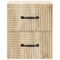 Preview: Wandmontierter Nachttisch Sonoma-Eiche 34,5 x 33 x 40 cm