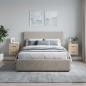 Preview: ARDEBO.de - Wandmontierter Nachttisch 2 stk. Sonoma-Eiche 34,5 x 33 x 40 cm