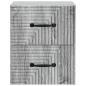 Preview: Wandmontierter Nachttisch Graues Sonoma 34,5 x 33 x 40 cm