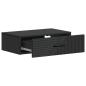 Preview: Wandmontierter Beistelltisch 59 x 34,5 x 17 cm Holzwerkstoff