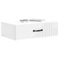 Preview: Wandmontierter Beistelltisch 59 x 34,5 x 17 cm Holzwerkstoff