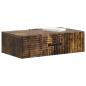Preview: Wandmontierter Beistelltisch 59 x 34,5 x 17 cm Holzwerkstoff