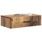 Preview: Wandmontierter Beistelltisch 59 x 34,5 x 17 cm Holzwerkstoff