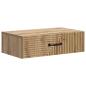Preview: Wandmontierter Beistelltisch 59 x 34,5 x 17 cm Holzwerkstoff