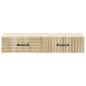 Preview: Wandmontierter Beistelltisch 87,5 x 34,5 x 17 cm Holzwerkstoff
