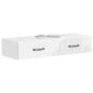 Preview: Wandmontierter Beistelltisch 87,5 x 34,5 x 17 cm Holzwerkstoff