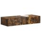 Preview: Wandmontierter Beistelltisch 87,5 x 34,5 x 17 cm Holzwerkstoff