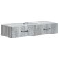 Preview: Wandmontierter Beistelltisch 87,5 x 34,5 x 17 cm Holzwerkstoff