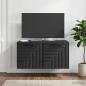Preview: Wandmontierter TV-Schrank Schwarz 59,5 x 41 x 30 cm