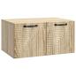Preview: Wandmontierter TV-Schrank Sonoma-Eiche 59,5 x 41 x 30 cm