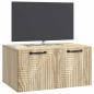 Preview: Wandmontierter TV-Schrank Sonoma-Eiche 59,5 x 41 x 30 cm