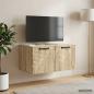 Preview: Wandmontierter TV-Schrank Sonoma-Eiche 59,5 x 41 x 30 cm