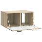 Preview: Wandmontierter TV-Schrank Sonoma-Eiche 59,5 x 41 x 30 cm