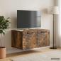 Preview: Wandmontierter TV-Schrank Geräucherte Eiche 59,5 x 41 x 30 cm