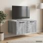 Preview: ARDEBO.de - Wandmontierter TV-Schrank Graues Sonoma 59,5 x 41 x 30 cm