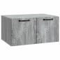Preview: Wandmontierter TV-Schrank Graues Sonoma 59,5 x 41 x 30 cm