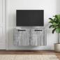 Preview: Wandmontierter TV-Schrank Graues Sonoma 59,5 x 41 x 30 cm